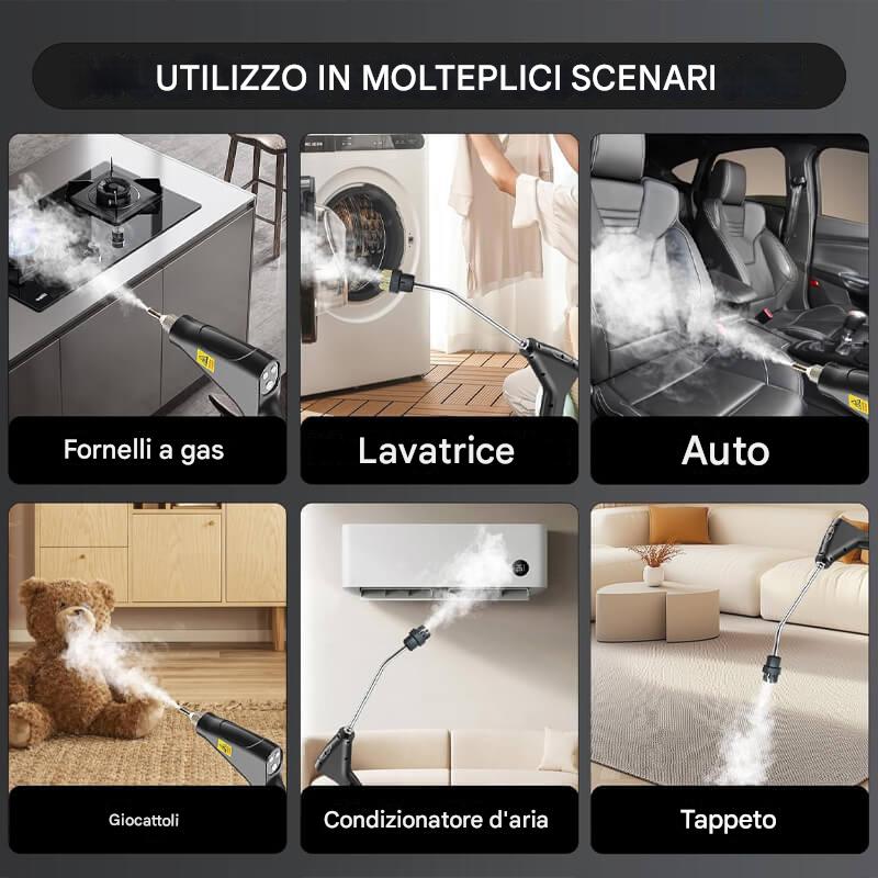 Pulitore a Vapore ad Alta Pressione 2500W