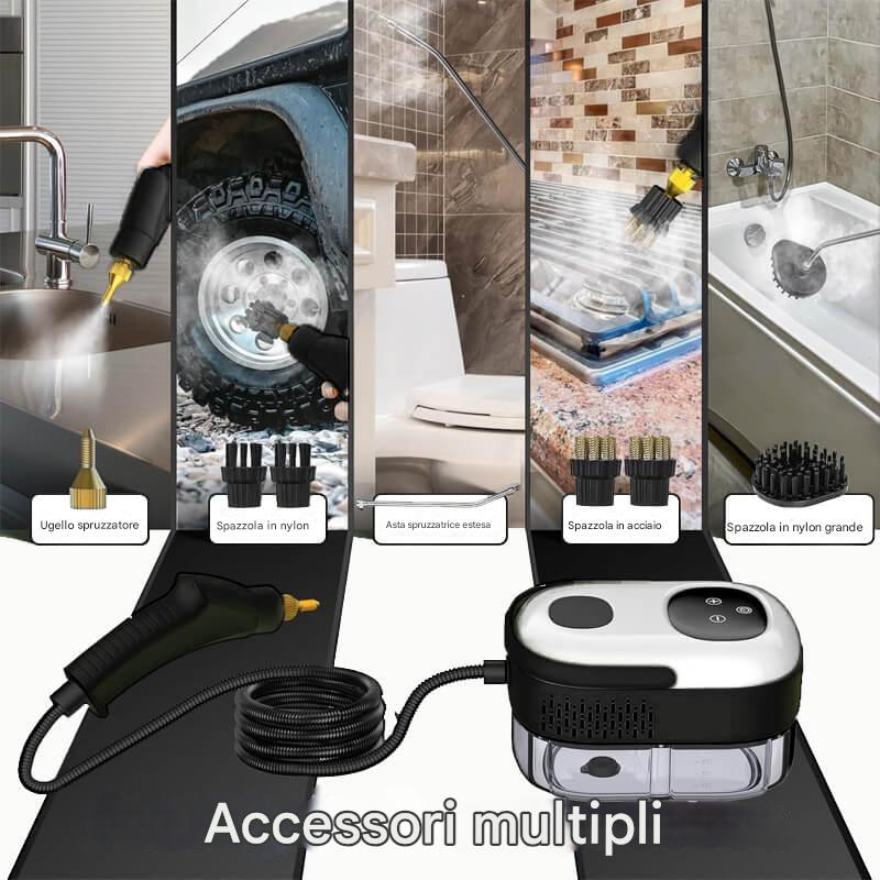 Pulitore a Vapore ad Alta Pressione 2500W